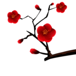中国风水墨梅