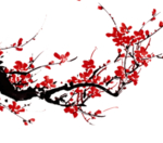中国风水墨梅