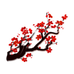 中国风水墨梅
