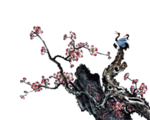 中国风水墨梅