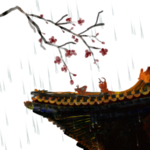 中国风水墨梅
