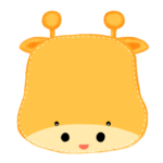 卡通长颈鹿