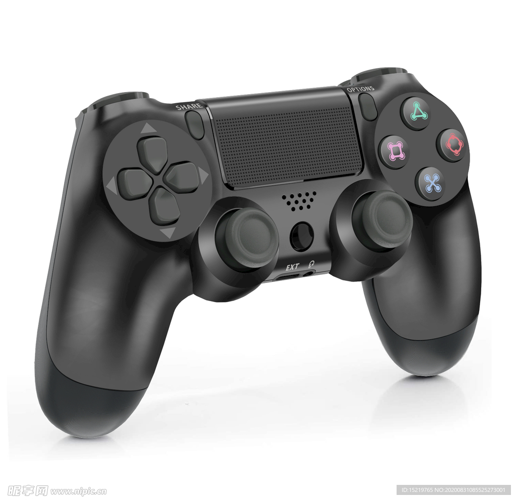 PS4 黑色手柄主图