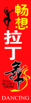 畅想拉丁舞道旗