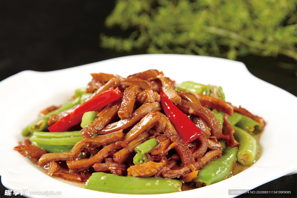 杭椒炒牛肚