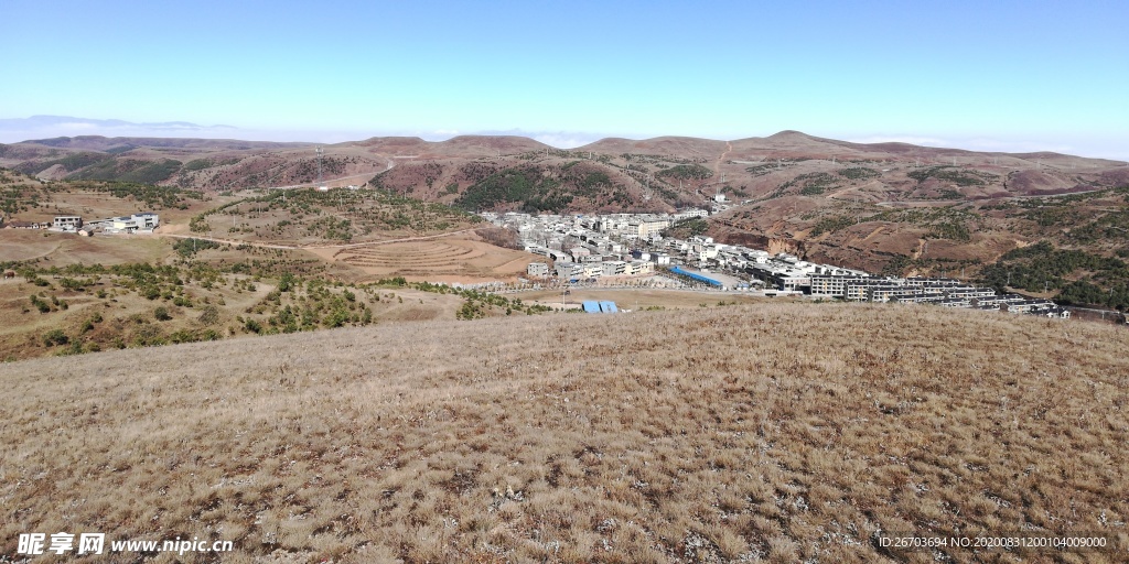 山村村庄风景