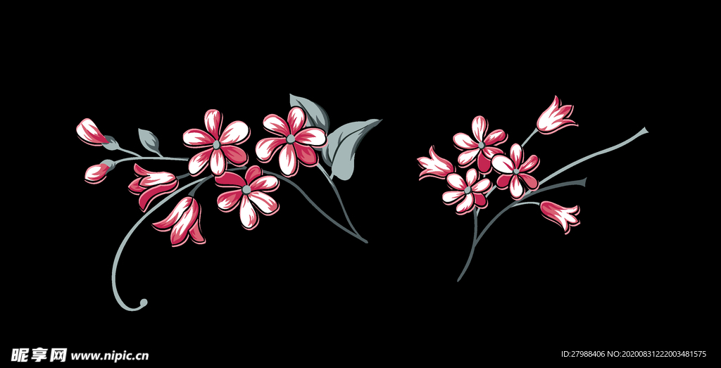 手绘小花