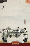 复古中式背景