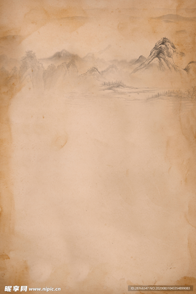 复古中式背景