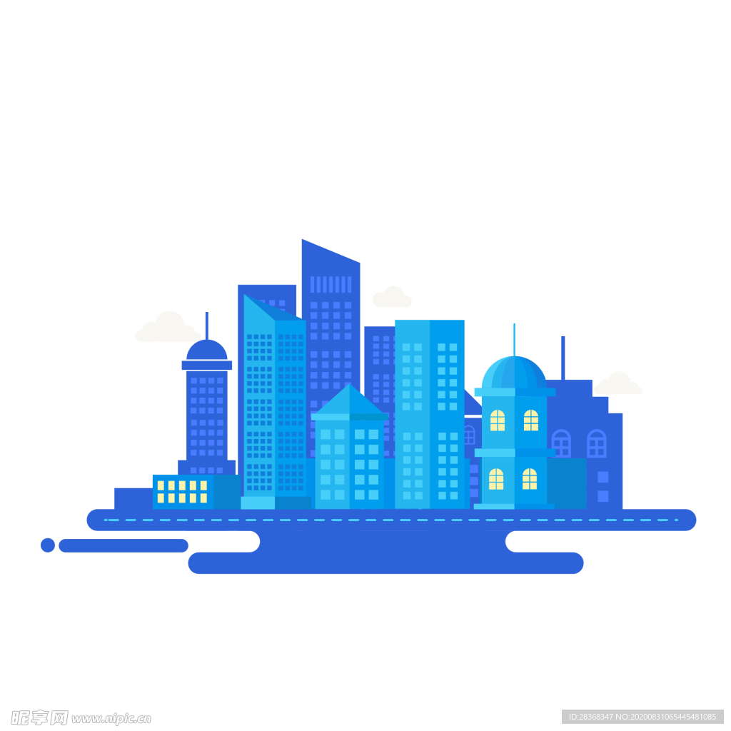 城市剪影
