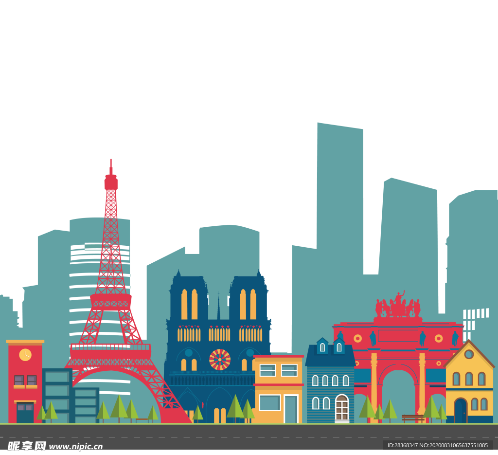 城市剪影
