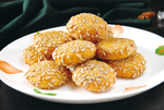 果仁南瓜饼