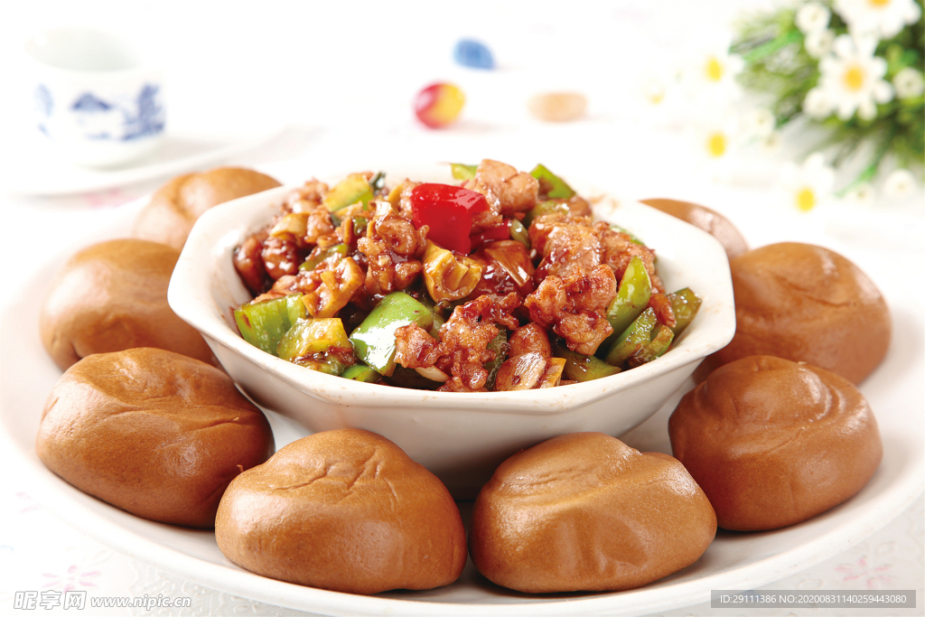 杂粮鸡丁