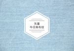 牛仔裤布纹图矢量素材