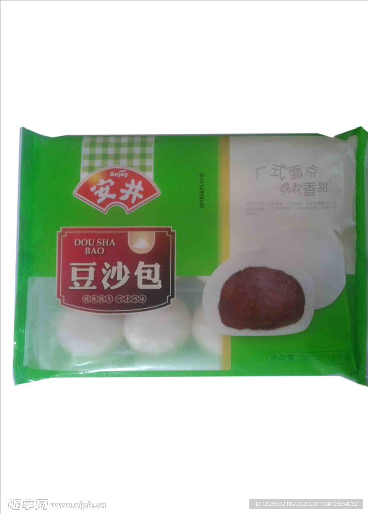 安井豆沙包360g
