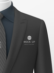 西服LOGO样机