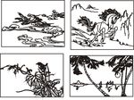 中国画白描