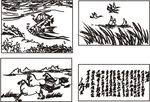 中国画白描