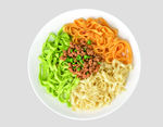肉酱蔬菜汁拌面