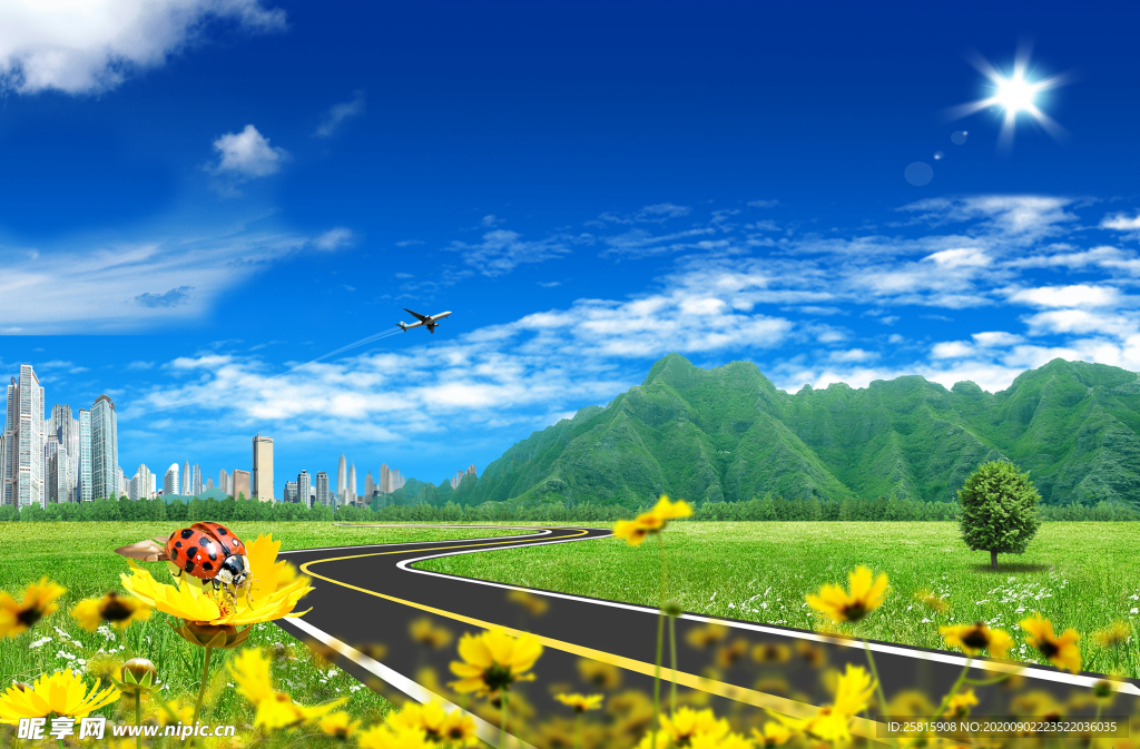自然背景
