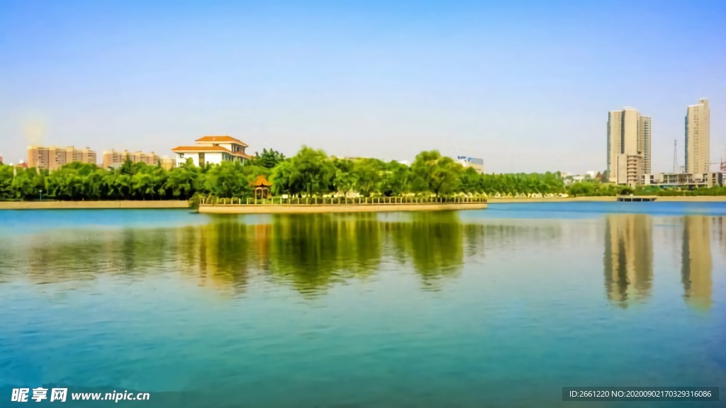 漯河风景 沙澧景区