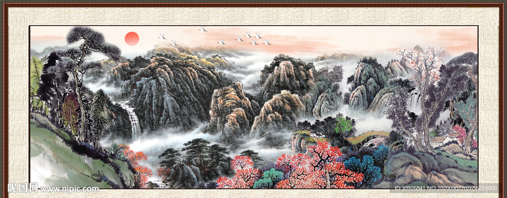 新中式 国画