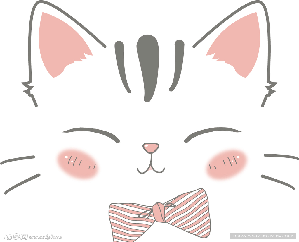 眯眯眼小猫