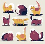 手绘猫