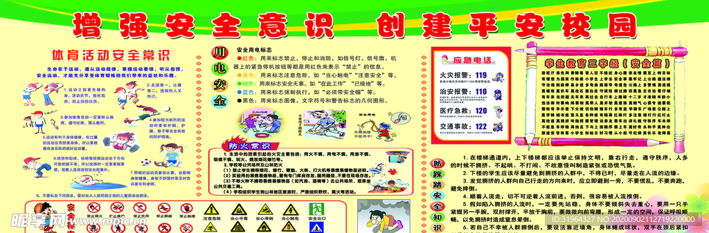 安全意识 平安校园
