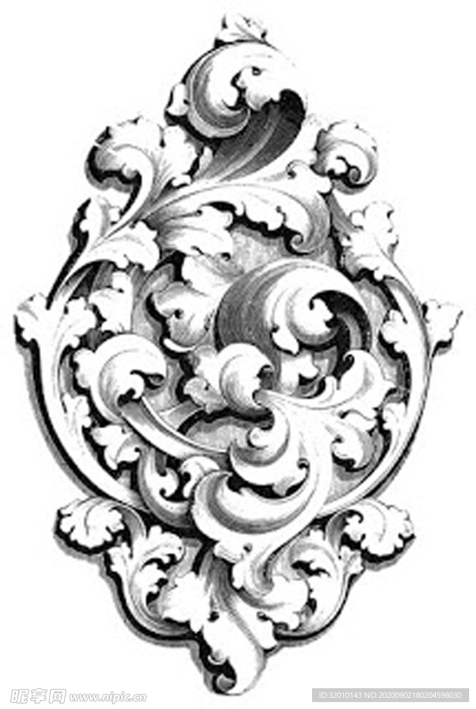 巴洛克纹路