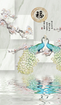 花开富贵装饰画