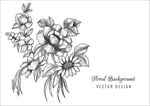 手绘花纹