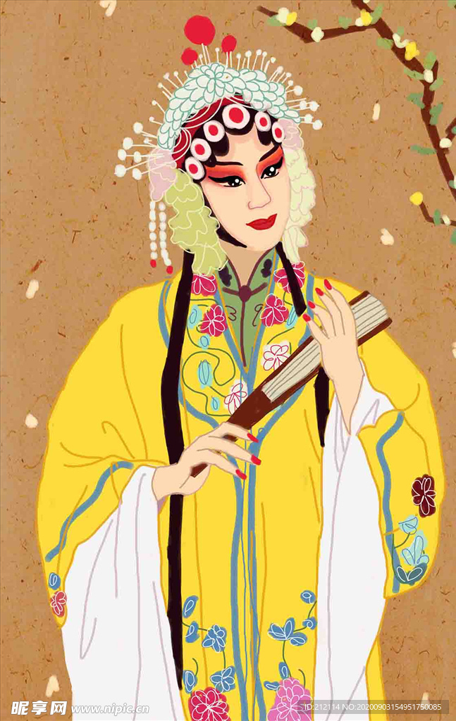 戏曲人物黄杉