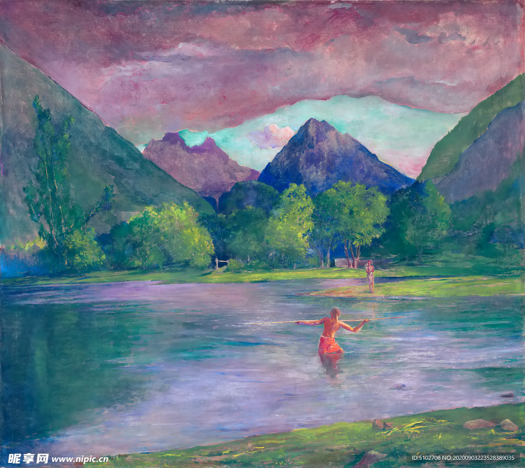 油画