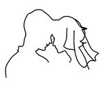 婚礼线条logo5