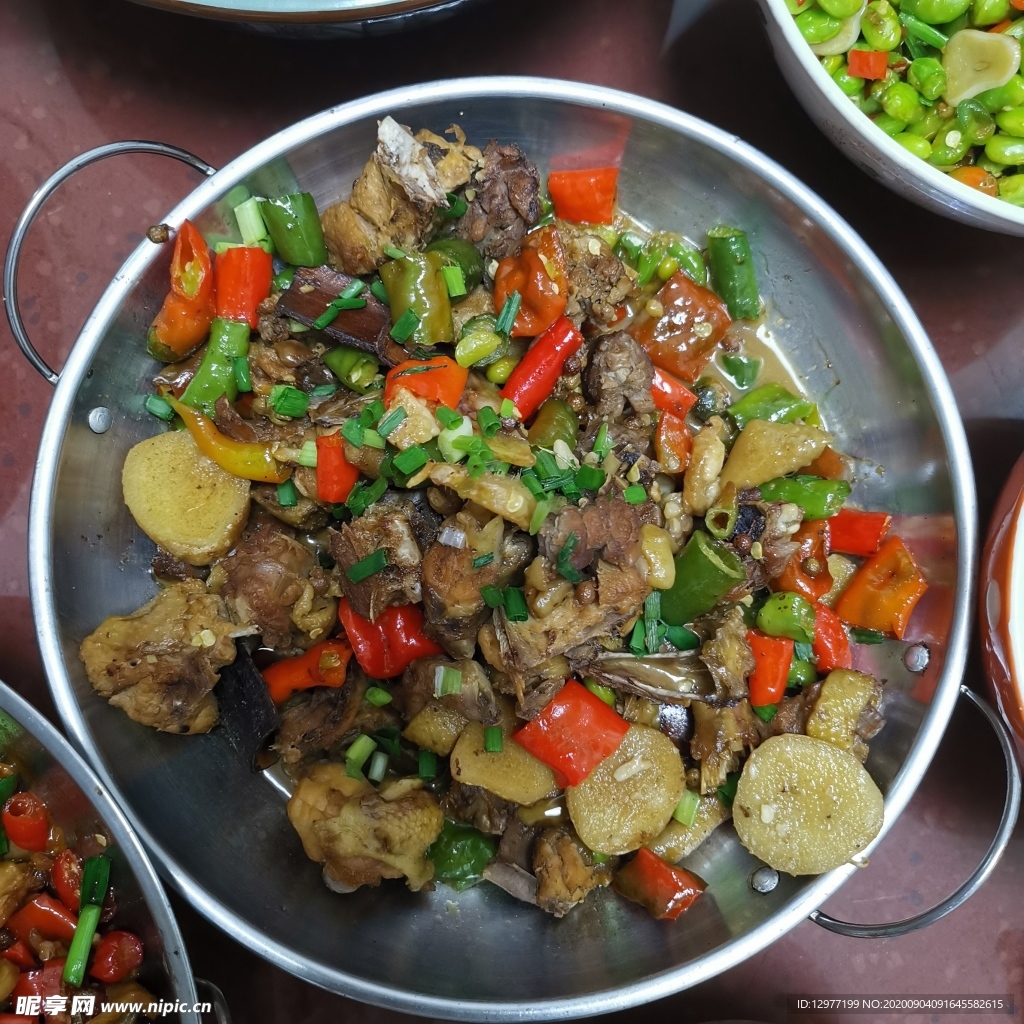 麻辣鸡肉