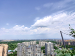 云朵 蓝天 城市