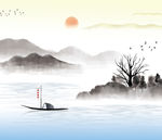 中国风 山水装饰画