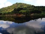 蓝天白云青山绿水秀美山水