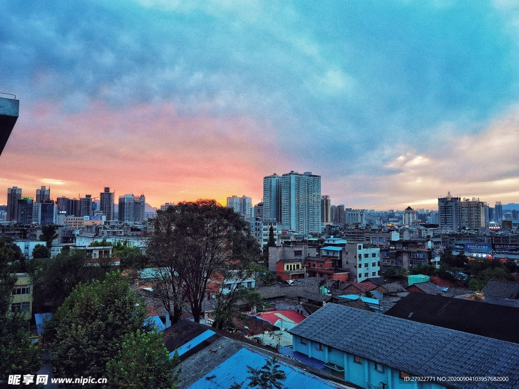 夕阳风景