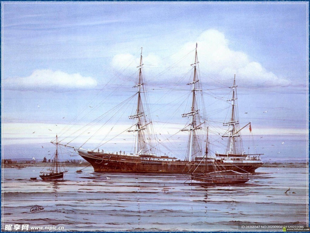 帆船