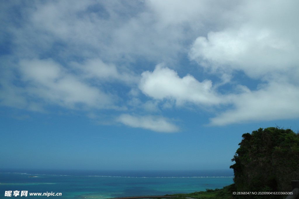 大海美景