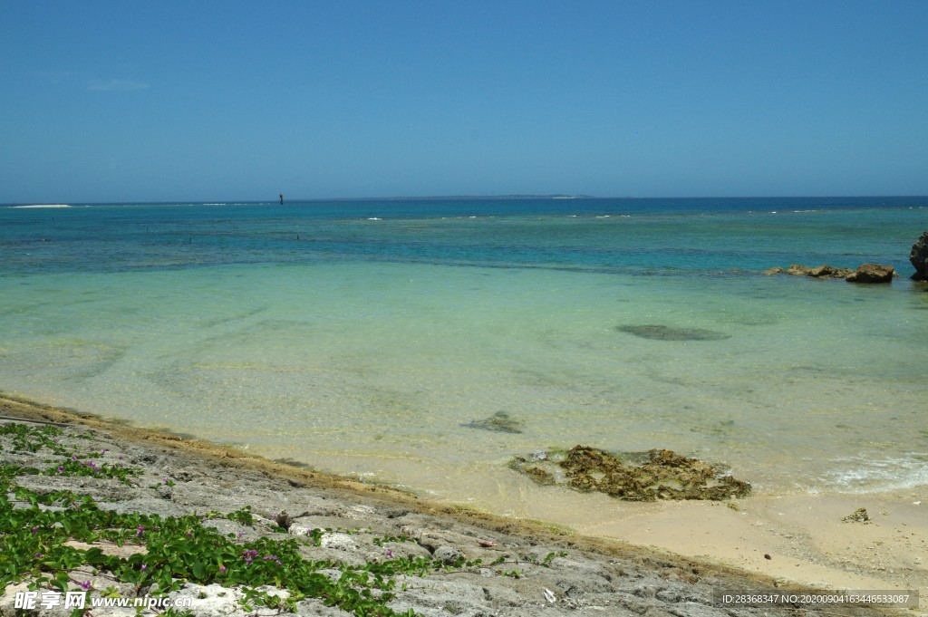 大海美景