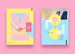 小清新简约创意海报图片