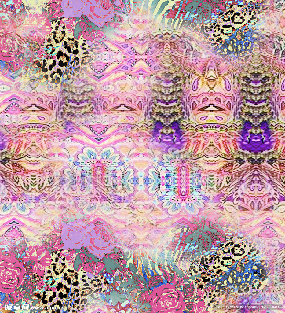 手绘花
