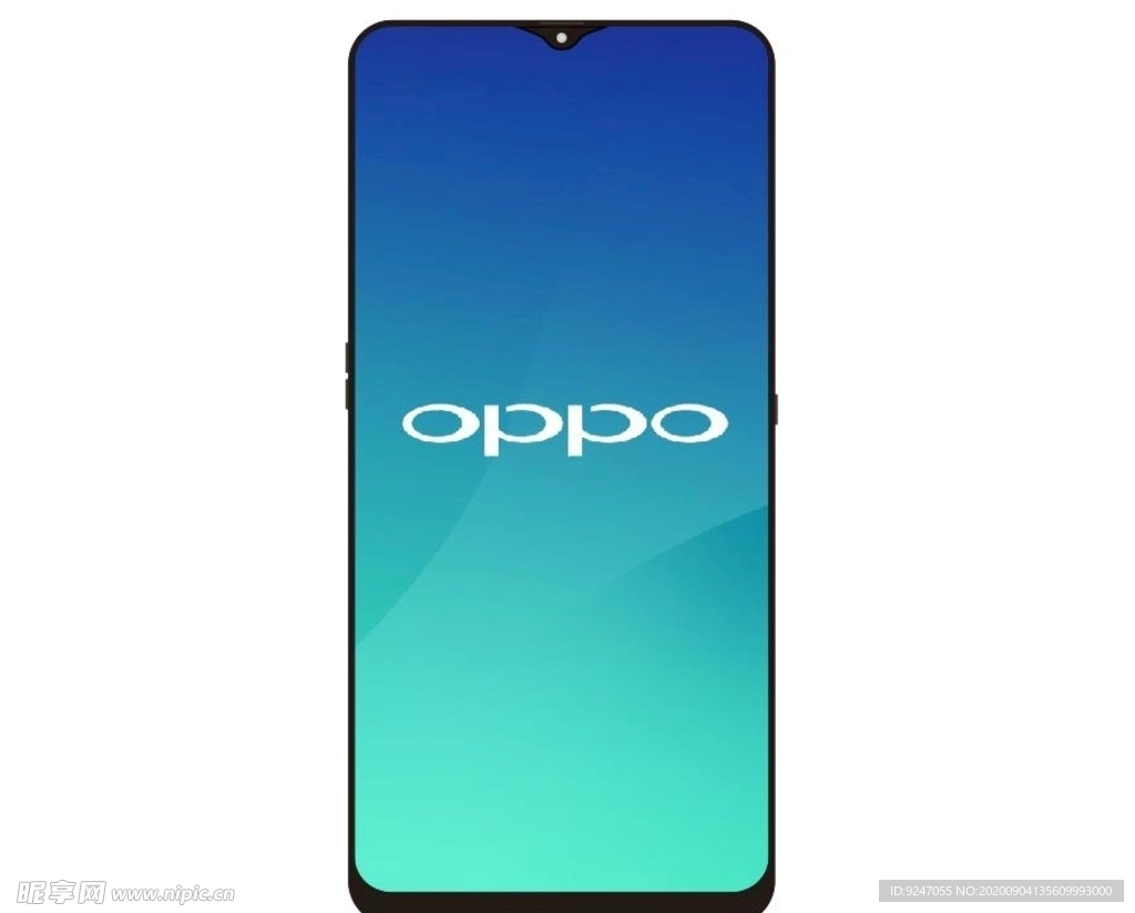 oppo手机模型