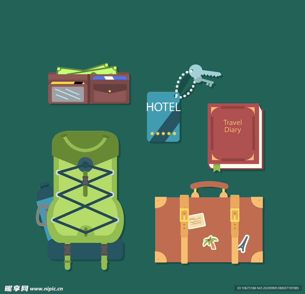 旅行元素
