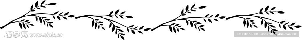 透明树叶
