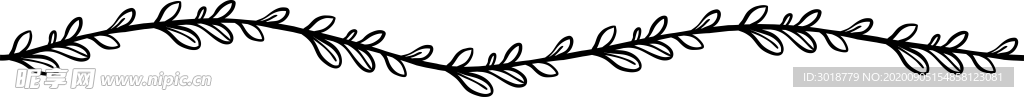 透明树叶