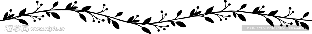 透明树叶